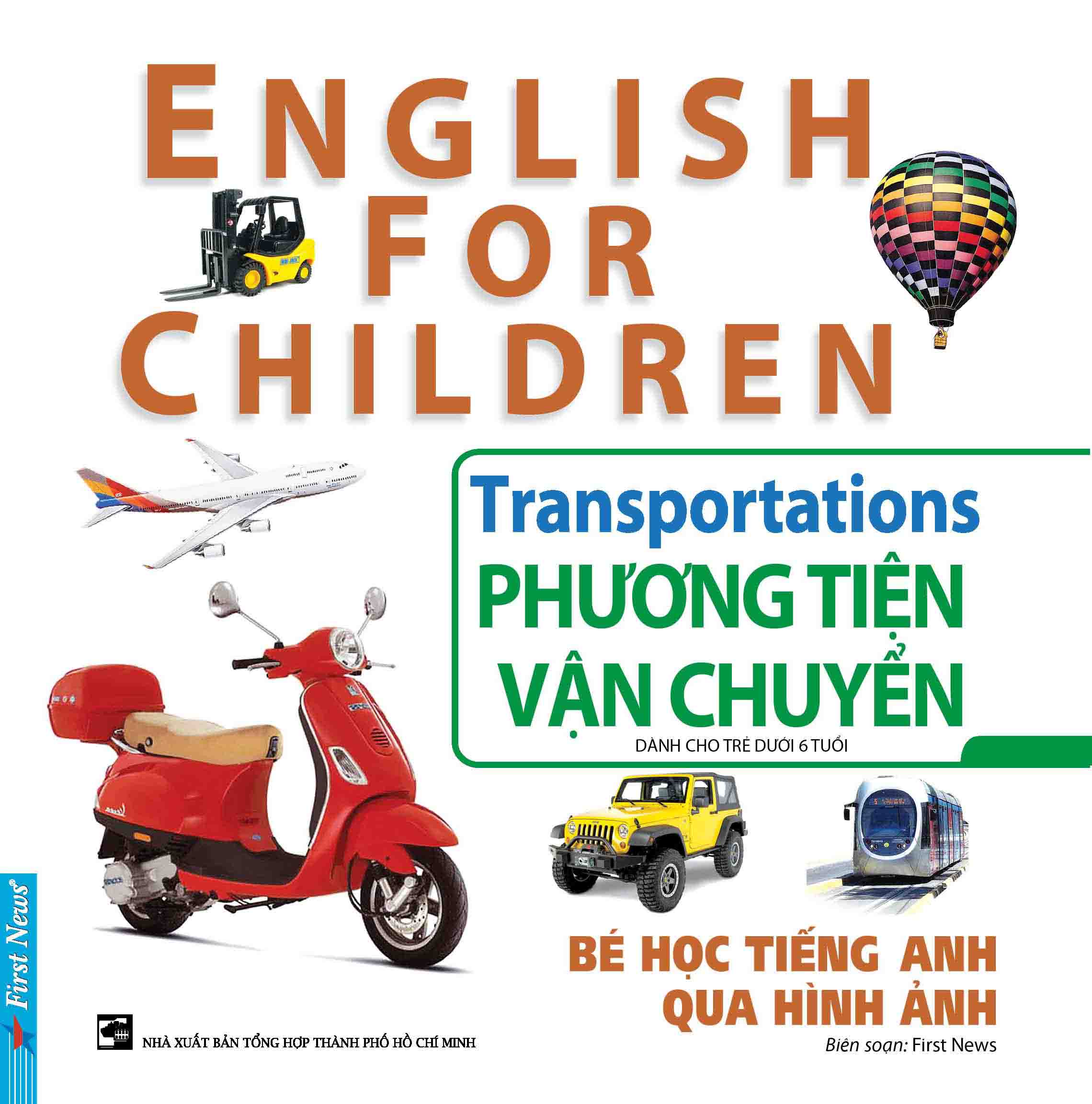 Bé Học Tiếng Anh Qua Hình Ảnh: Phương Tiện Vận Chuyển